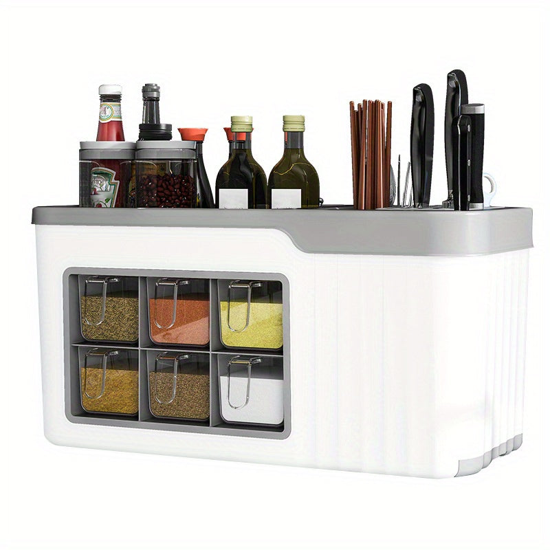 cooking tools 1 Set Seasoning Containers, Seasoning Containers, Seasoning Organizers, Salt Bowls, Seasoning Containers, Kitchen Seasoning Containers, Seasoning Storage Jars, Kitchen Accessories for Commercial Restaurants and Kitchen