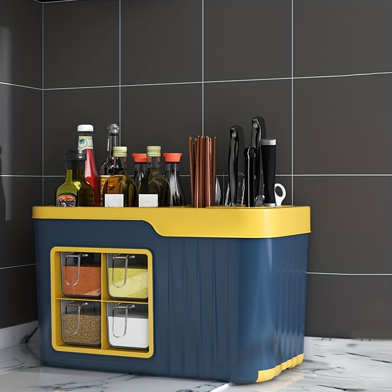 cooking tools 1 Set Seasoning Containers, Seasoning Containers, Seasoning Organizers, Salt Bowls, Seasoning Containers, Kitchen Seasoning Containers, Seasoning Storage Jars, Kitchen Accessories for Commercial Restaurants and Kitchen