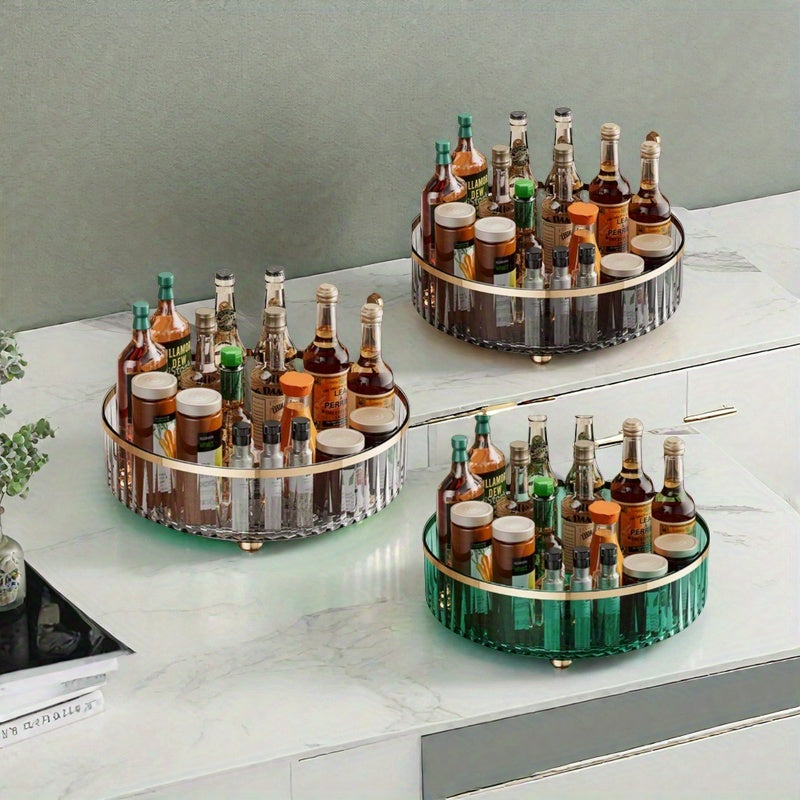 Rotating Seasoning Storage Rack 360 Degrees Kitchen Special Seasoning Storage Box Supplies