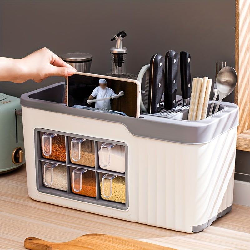 cooking tools 1 Set Seasoning Containers, Seasoning Containers, Seasoning Organizers, Salt Bowls, Seasoning Containers, Kitchen Seasoning Containers, Seasoning Storage Jars, Kitchen Accessories for Commercial Restaurants and Kitchen